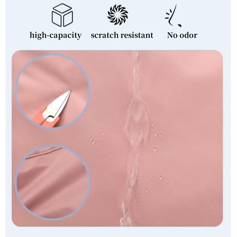 New men's and women's splash proof sports hand travel fitness shopping weekend camping overnight bags. (Pink 2) - color: Pink 2