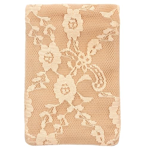 Braza Secret Stash - Lace Bra Travel Pocket Pouch - Beige, One Size