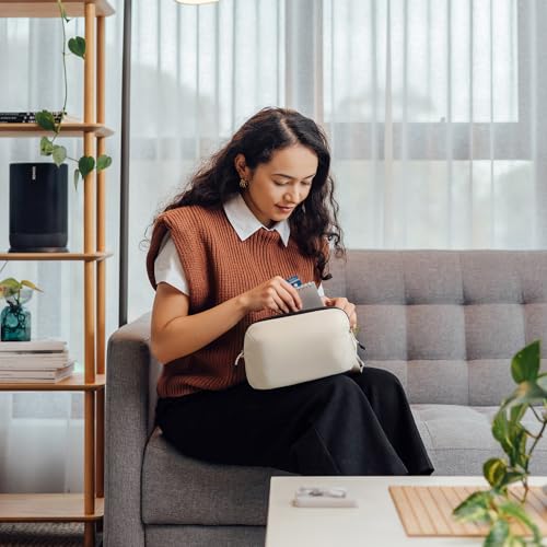 orbitkey Urban Sling Mini – Compact Crossbody Bag with Adjustable Strap & Quick Access Pockets – Lightweight Everyday Carry Sling for Travel, Work, Gym & Outdoor Adventures (Stone) - color: Stone, size: Urban Sling Mini
