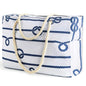 SRISE Large Beach Bag for Women & Men, Beach Bags Waterproof Sandproof, Travel Tote Bag, Swim Pool Bag for Family Outdoor - color: Knot