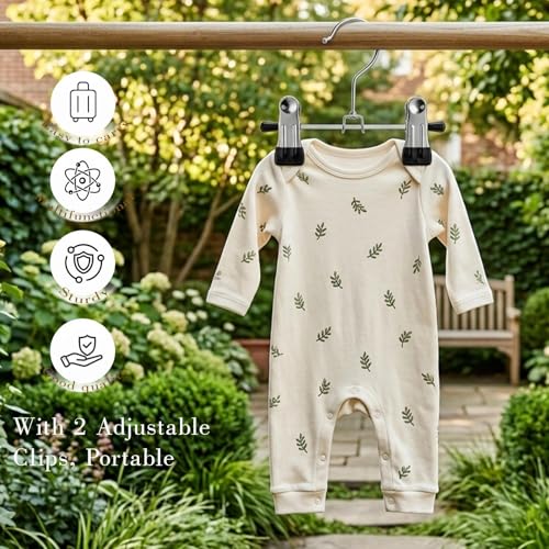 20pcs Adjustable Shoe Rack Pet Baby Pants Folder Multi Functional Travel Portable Hat 6" Heavy Duty Laundry Hooks Socks Holder Double Towels Bags Clothes Clip Boot Hanger Space Saving Home Organizer