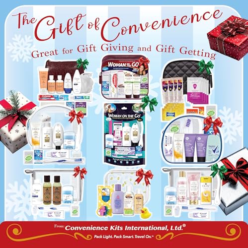 Convenience Kits International Women’s Super Premium 31 PC Travel Kit Featuring: Ensemble of Travel-Size Hair Care Products Plus Face, Body, Oral Care, Travel Essentials in Large Purple Toiletry Bag - style: Super Premium Kit