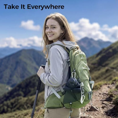 TakeToday Collapsible Water Bottles 32oz, Foldable Travel Bottle, TSA-Approved Leakproof Newly Silicone Water Bottle for Hiking, Travel, Outdoors, Purple - color: Purple