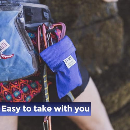 FRIO Cooling Wallet - Insulin Cooler for 45+ Hours of Stress Free On The Go - Blue - Mini - color: Blue, size: Mini