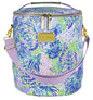 Lilly Pulitzer Insulated Soft Beach Cooler with Adjustable/Removable Strap and Double Zipper Close - color: Shell of a Party