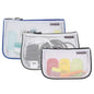 Travelon Set of 3 Assorted Piped Pouches