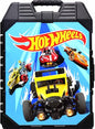 Tara Toys Hot Wheels 48-Car Storage Case – Durable Plastic Carrying Case with Handle for Die-Cast Toy Cars, Fits 1:64 Scale Vehicles, Organizer for Kids Travel & Display - style: 48 Car Carry Case