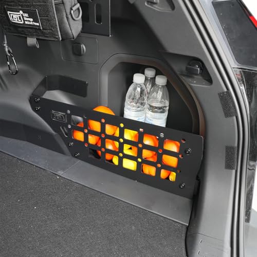 HIGH FLYING for Toyota RAV4 2026 2027 Car Accessories Modular Storage Molle Panel Cargo Shelf Organizer Luggage Carrier Rack Aluminum Alloy (Storage Box B) - size: 2026 2027 Storage Box B