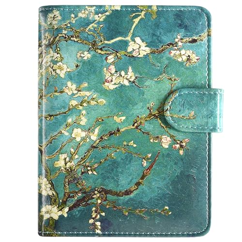 ACdream Passport and Vaccine Card Holder Combo, Cover Case with CDC Vaccination Card Slot, Leather Travel Documents Organizer Protector, with RFID Blocking, for Women and Men, Almond Blossom - color: Z - Almond Blossom
