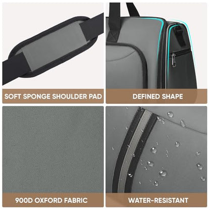 BALEINE Travel Garment Bag, Travel Suit Bag for Men, Water Resistant Carry on Garment Bag for Hanging Clothes, Garment Duffel Bag for Travel Business (Dark Gray-Convertible) - color: Dark Gray-Convertible