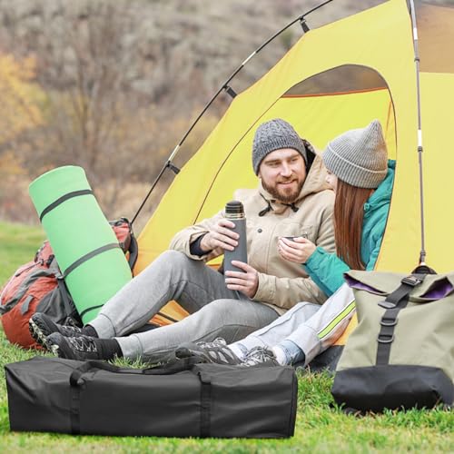 INFANZIA 50inch Sports Duffel Travel Bag, 145L Extra Large Duffel Luggage Bag with Upgrade Zipper, Water Resistant & Foldable Equipment Storage Bag for Camping Tent Tripod Fishing - size: 50x11x16 inch