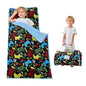 Lasoftan Toddler Nap Mat with Pillow and Blanket, Extra Large Rolled Napping Mats,Slumber Bags for Boys Girls,Kids Sleeping Bag for Daycare, Preschool Travel Camping - color: Game Console
