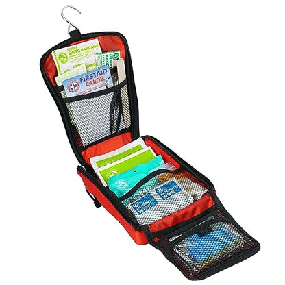 Be Smart Get Prepared's 330 Piece First Aid Kit: Clean, Treat, Protect Minor Cuts, Scrapes. Home, Office, Car, School, Business, Travel, Emergency, Survival, Hunting, Outdoor, Camping & Sports - size: 330 Piece Set