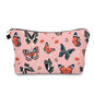 Cute Travel Makeup Bag Cosmetic Bag Small Pouch Gift for Women (Butterfly) - color: Butterfly