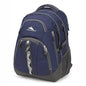 High Sierra Access 2.0 Laptop Backpack, True Navy/Mercury, One Size Dark Blue - color: Dark Blue