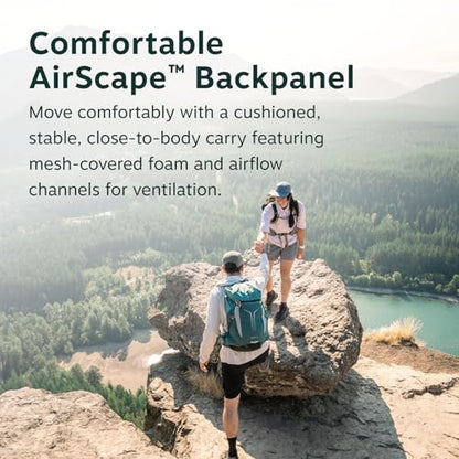 Osprey Sportlite Lightweight Hiking Backpack with Hydraulics Reservoir for Men & Women - Everyday Hydration Travel Bag - color: Torrent Blue, style: 20l