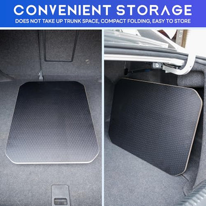 Generic Car Tail Table Portable Tailgate Camping Table for Cars, Vans & SUVs | Folding Outdoor Vehicle Table for Camping, Road Trips, Tailgating, and On-The-Go Workspaces