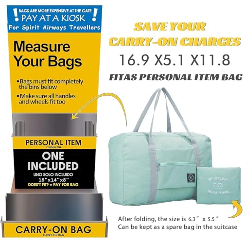 Travel Bag 36 Packes Carry on Luggage Foldable Duffel Bag Sports Gym Bag Weekender Overnight Bag Water Resistant Nylon Travel Duffel for Men Women - color: 12Black 12Pink 12Green