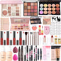 All-in-One Makeup Kit for Teens Women Full Kit, Makeup Gift Set for Girls, Makeup Essential Bundle Includes Eyeshadow Foundation Lipsticks Lipgloss Mascara Eyeliner Contour Stick Cosmetic Brush Set