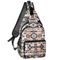 Boho Tribal Pattern Crossbody Bags for Women Men Trendy Sling Bag Backpack Casual Chest Bag Shoulder Strap - color: Color 16