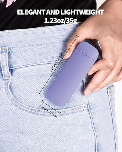 HEMONNKAM Book Reading Light, 2 Pack Rechargeable Clip on Booklight, Eye Caring 3 Color Temperatures & 5 Brightness Levels, Night Use for Bed, Long Lasting, Reading at Night in Bed, Purple+Purple - color: Purple+Purple