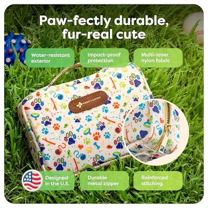 KeepGoing Dog First Aid Kit – Pet Emergency Kit for Dogs & Cats – Dog Travel Accessories for Car, Camping and Hiking