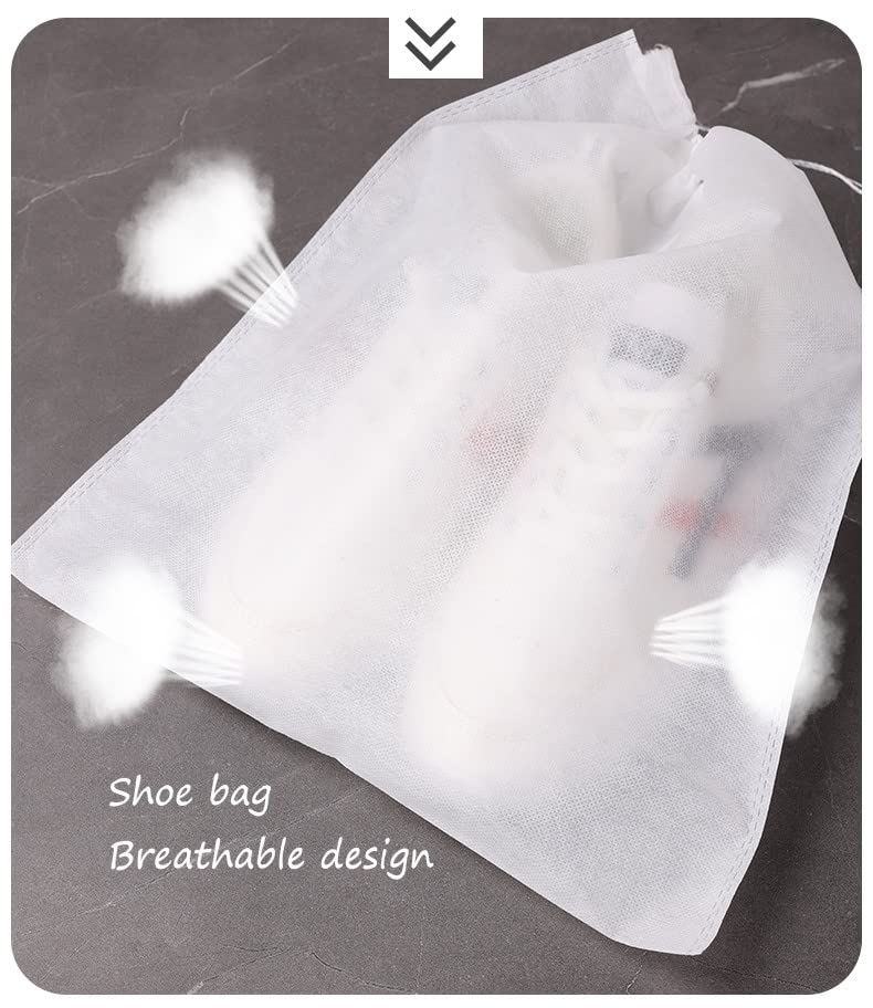Gladiolus hybridus 30 eco-friendly travel shoe bag storage bags, non-woven breathable dust-proof with rope, suitable for storing shoes and isolate dust keep bags clean tidy (11.8in X 15.74in) - size: 11.8inX15.74in