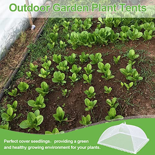 4 Pack Mesh Food Covers 17 inch, Large and Tall Food Covers, Pop-Up Mesh Food Covers Tent Umbrella for BBQs, Outdoors, Screen Tents, Parties Picnics, Fruit Cover - size: 4 Pack, 17 Inch