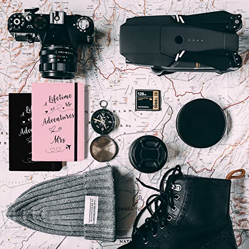 Passport Book Holder Passport Wallet for Mr and Mrs Passport Holder for Women Passport Cover Passport Case for Couples Traveling Passport Book Holder Passport Protector Bridal Shower Gifts 2PCS - color: Flying Adventurer-2pcs