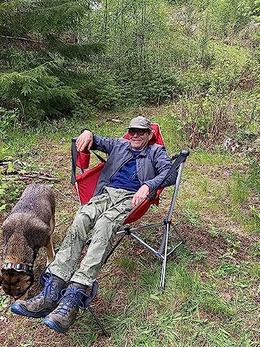 Universal Folding Camping Chair Foot Rest Ottoman Portable Recliner Lazy Retractable Footstool Leg Rest Chair for Hiking Fishing Beach (Gray)