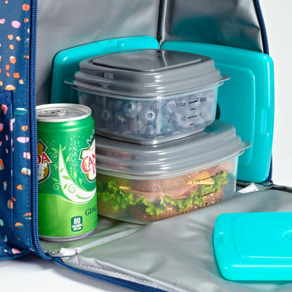 Cool Coolers by Fit + Fresh, Reusable & Long-Lasting Slim Ice Packs, Cold Packs for Lunch Boxes, Ice Packs for Lunch Bags, Green 8 Pack - color: Green (8 Pack)