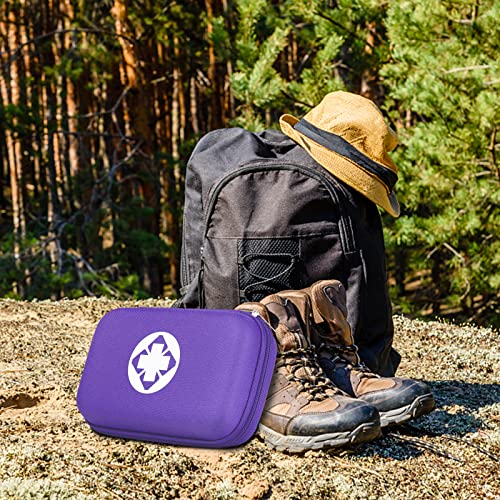 Small-Waterproof Car First-Aid Kit Emergency-Kit - Purple 273Piece Camping Equipment for Camping Hiking Home Travel YIDERBO - style: Purple-273Pcs