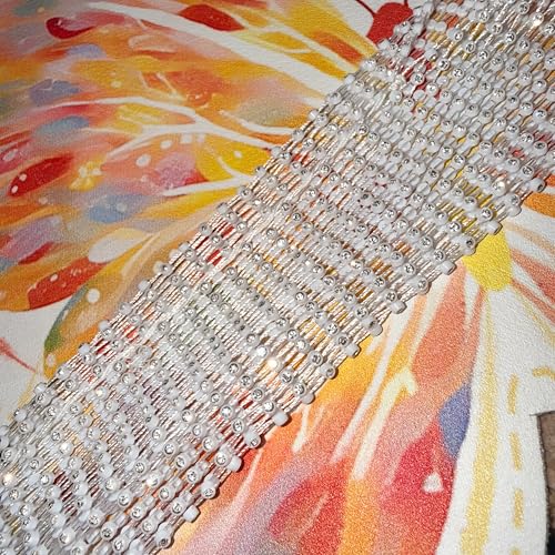 Munyee Hua Rhinestone Jeweled Wine Bag Champagne Bottle Tote Reusable Gift Pouch Crystal Carrier Sparkly Bling Wedding Party Bridesmaid Gift Housewarming Holiday(Pink Handle White Rhinestone) - color: Pink Handle White Rhinestone