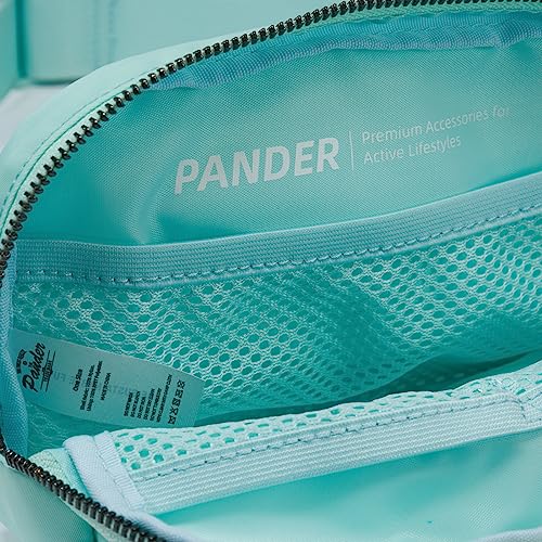 Pander Belt Bag for Women, Fashion Waist Packs, Crossbody Bags, Everywhere Belt Bag with Adjustable Strap (Pale Turquoise). - color: Pale Turquoise