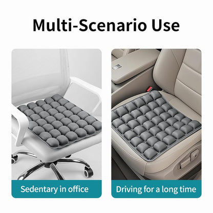 1Pcs Seat Cushion, Travel Cushion Airplane Seat - Inflatable Airplane Seat Cushion for Travel.Suitable for Long Distance Sedentary People to Use,Easy to Carry, 3D Inflatable Airbag is Ergonomic (Gray) - color: Gray-42