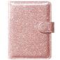 ACdream Unisex Faux Leather Passport and Vaccine Card Holder, Glitter Rose, RFID Blocking, 20 x 3.5 x 2.5 in - color: AB - Glitter Rose