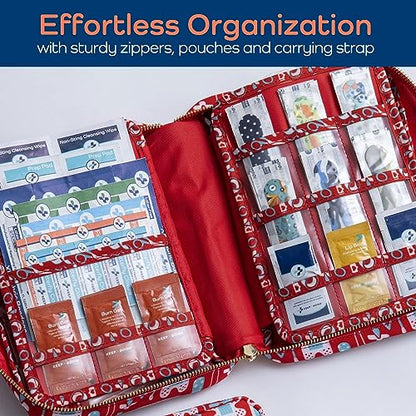 KeepGoing Large Home First Aid Kit for Kids – 270 Pc. for Car, Home, Dorm, & Boat with Latex-Free Bandages – 10 x 7 x 3.5 in. Travel First Aid Kit (The Classic) - style: The Classic