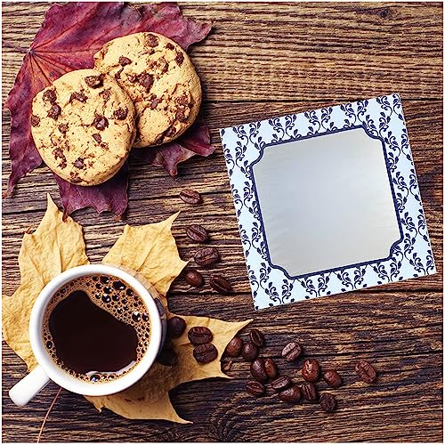 20 Pack Bakery Boxes with Window Small 6x6x2 inch for Cookie, Candy, Pastry, Brownie, Chiffon Cake, Tart, Pie, Waffle (Two-Tone Classic 2) - color: Two-Tone Classic 2