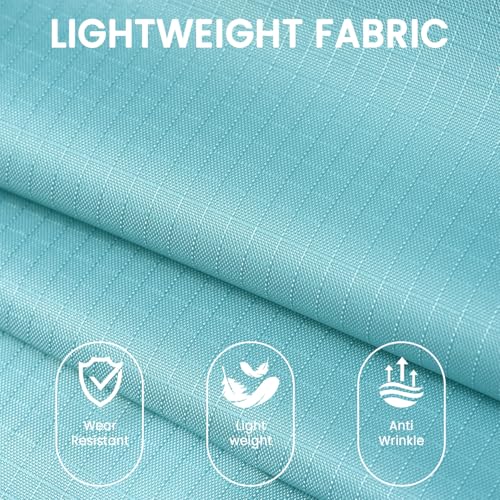 BAGAIL 6 Set Ultralight Compression Packing Cubes Packing Organizer for Travel Accessories Luggage Suitcase Backpack - color: DustyBlue70D, style: Mesh Pattern
