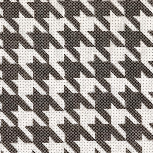 Household Essentials Fabric Storage Bins 6 Piece Set, Houndstooth White and Black (Pack of 6) - color: White and Black, size: 11” L x 11” W x 11” H (Pack of 6)