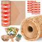 Honeycomb Packing Paper 12" x 55 ft - Eco-Friendly Cushioning Wrap for Moving, Shipping, and Packaging | Recyclable Alternative to Bubble Wrap Roll | Packing Paper for Fragile Items & Electronics - size: 12'' x 55 ft