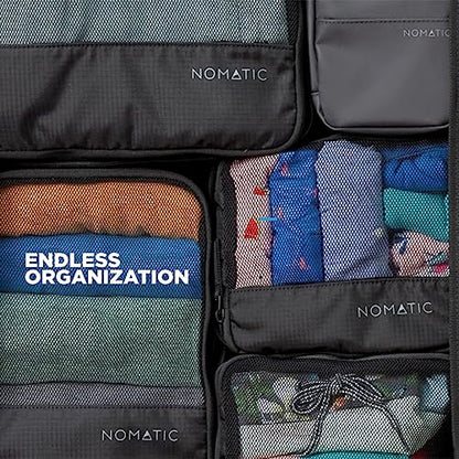NOMATIC Packing Cubes, Compression Luggage Organizers for Carry-On, Suitcases, Travel Bags, Large (Pack of 2) - size: Large (Pack of 2)
