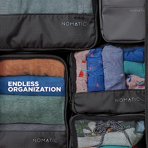 NOMATIC Packing Cubes, Compression Luggage Organizers for Carry-On, Suitcases, Travel Bags, Small - size: Small