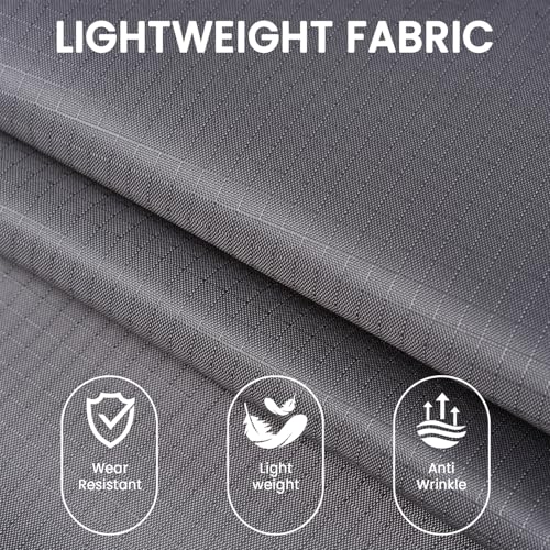 BAGAIL 6 Set Ultralight Compression Packing Cubes Packing Organizer for Travel Accessories Luggage Suitcase Backpack - color: DarkGrey70D, style: Mesh Pattern