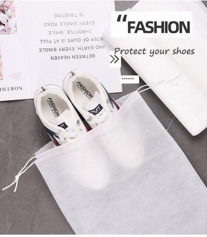 Gladiolus hybridus 30 eco-friendly travel shoe bag storage bags, non-woven breathable dust-proof with rope, suitable for storing shoes and isolate dust keep bags clean tidy (11.8in X 15.74in) - size: 11.8inX15.74in