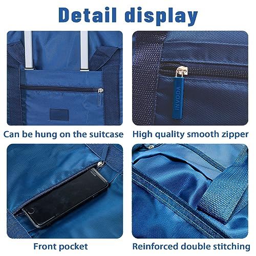 Travel Duffel Bag 8 PCS Foldable Travel Bag Carry on Luggage Bag Waterproof Tote Sports Gym Bag Lightweight Large Weekender Overnight Bag for Women and Men (8 PCS) - color: 8 PCS