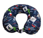 Wolf Essentials Adult Soft Memory Foam 12 x 13-inch Travel Neck Pillow, Compact, Perfect for Plane or Car, Texas - style: Texas