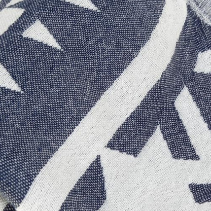 Bersuse 100% Cotton Cozumel Turkish Towel Beach Towel Bath Towel Dual Layer Peshtemal Beach Blanket Beach Essentials - 39x71 Inches, Dark Blue - color: Dark Blue3