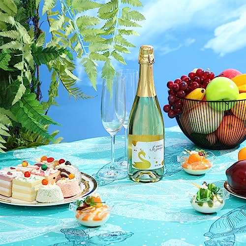 Boao 3 Pcs Vinyl Picnic Table Cover with Bench Cover 6 ft 30 x 72 Inch Waterproof Fitted Tablecloth Flannel Backing Rectangular Elastic Edged for Camping Outdoor Patio Travel(Turtle) - color: Turtle