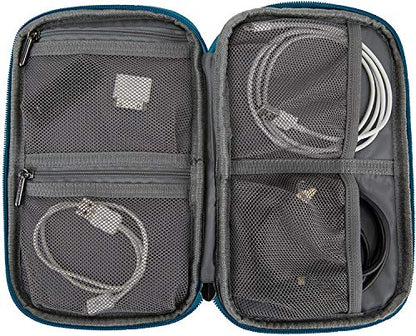 Travelon World Travel Essentials Tech Organizer - color: Peacock Teal